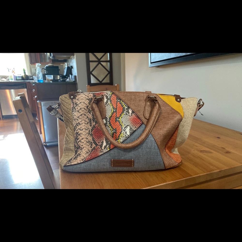Desigual patchwork handbag